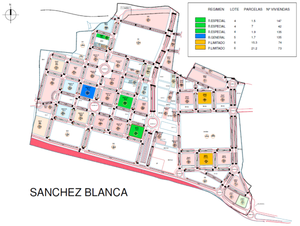 Plano Sanchez Blanca